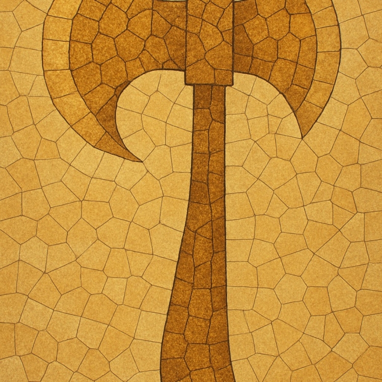 Sand Axe Mosaic