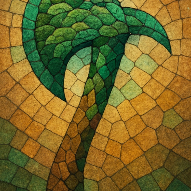 Earth Axe Mosaic