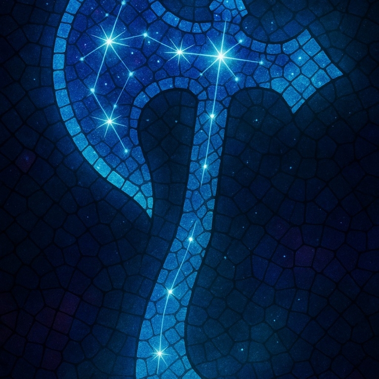 Starlight Axe Mosaic