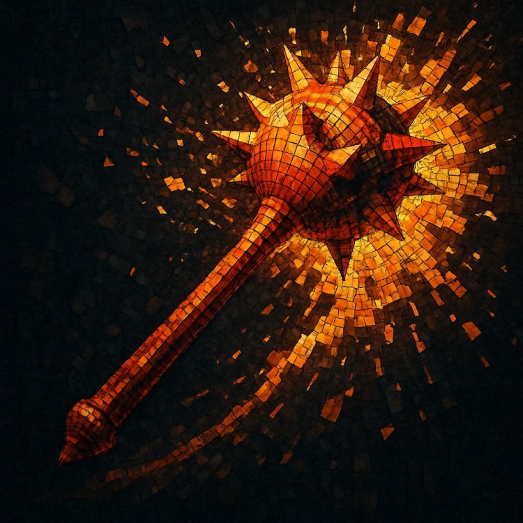 Destruction Mace Mosaic