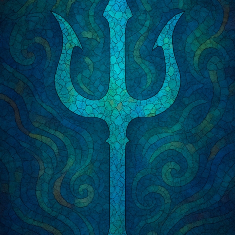 Mystic Trident Mosaic