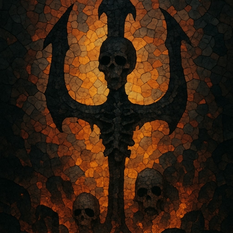Death Trident Mosaic