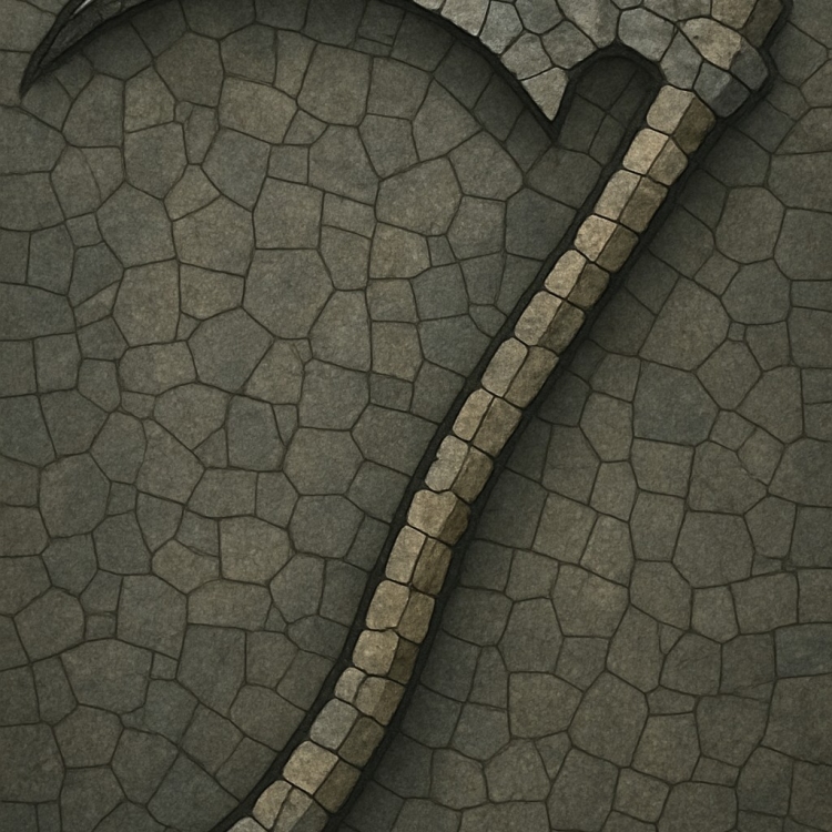 Stone Scythe Mosaic