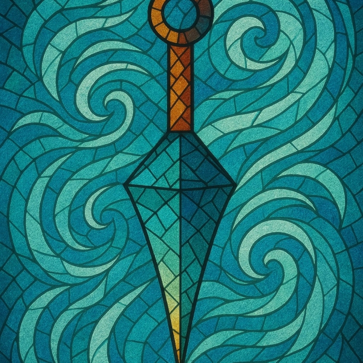 Wind Kunai Mosaic