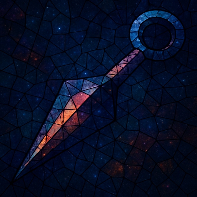 Space Kunai Mosaic