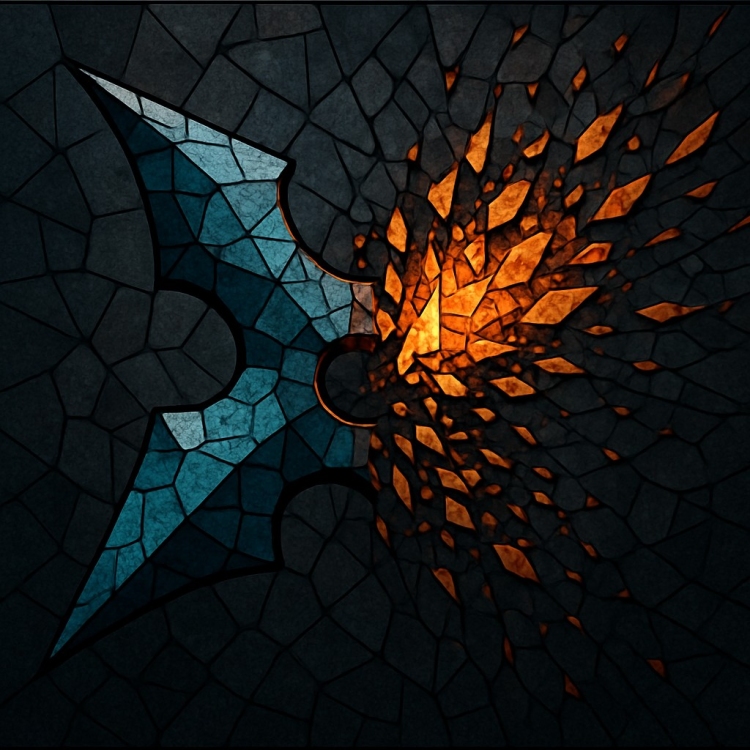 Destruction Shuriken Mosaic