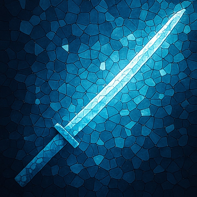 Ice Katana Mosaic