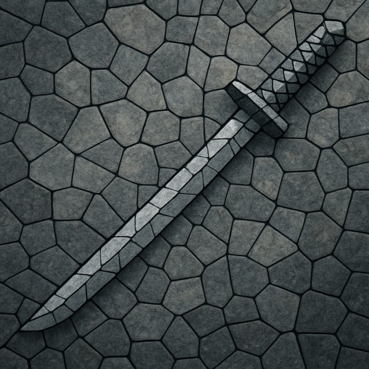Stone Katana Mosaic