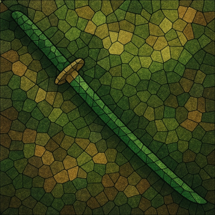 Earth Katana Mosaic