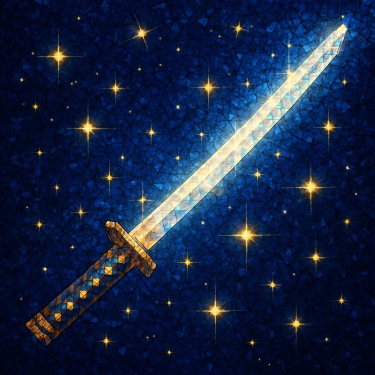 Starlight Katana Mosaic