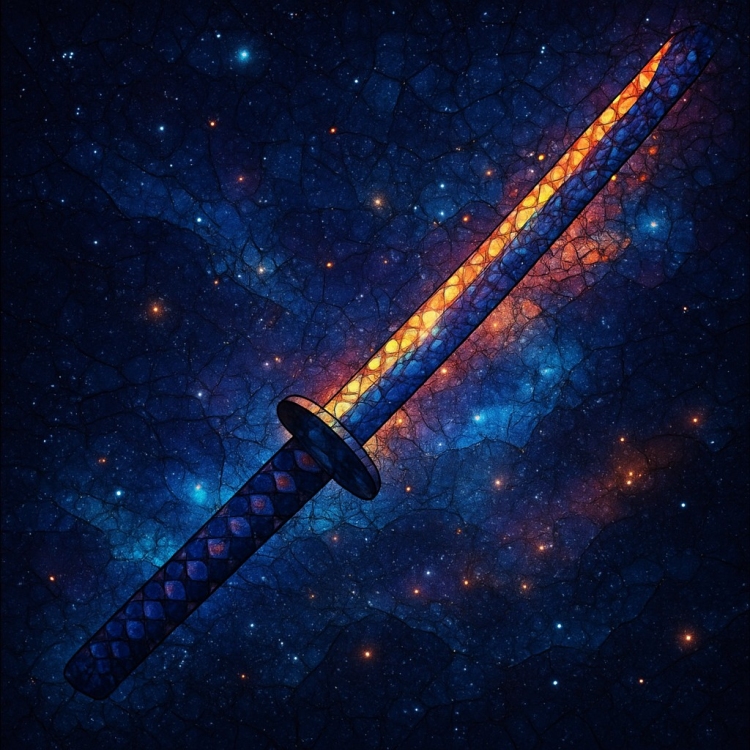 Space Katana Mosaic
