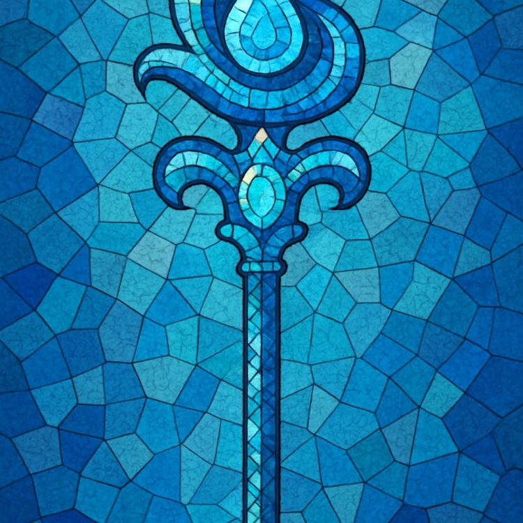 Water Scepter Mosaic
