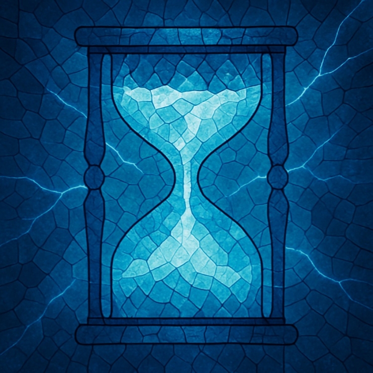 Ice Hourglass Mosaic