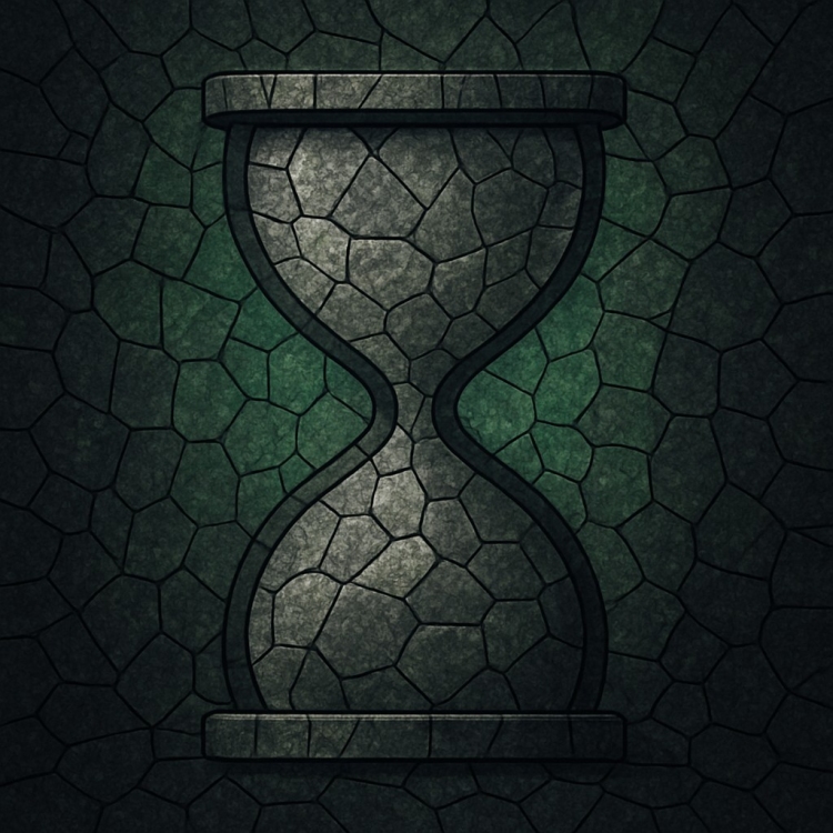 Stone Hourglass Mosaic