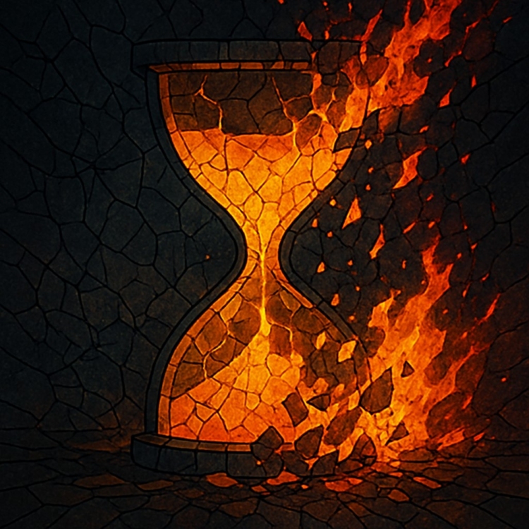 Destruction Hourglass Mosaic