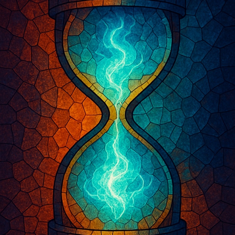 Soul Hourglass Mosaic