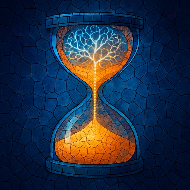 Mind Hourglass Mosaic