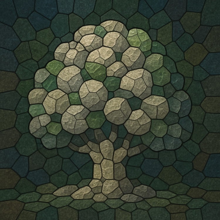 Stone Bush Mosaic