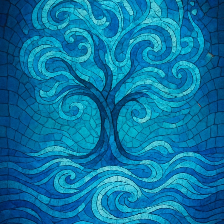 Water Tree Mosaic