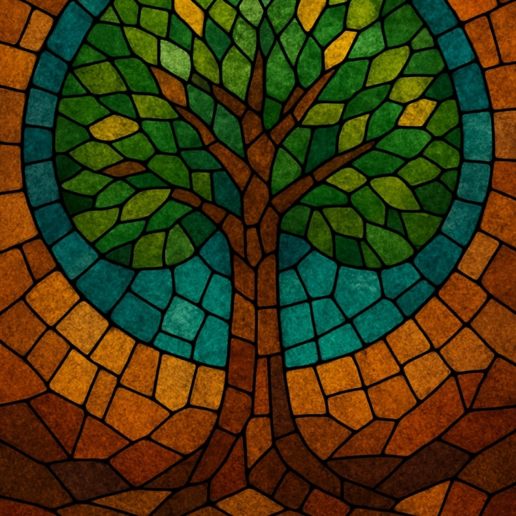 Earth Tree Mosaic