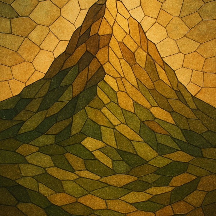 Earth Mountain Mosaic