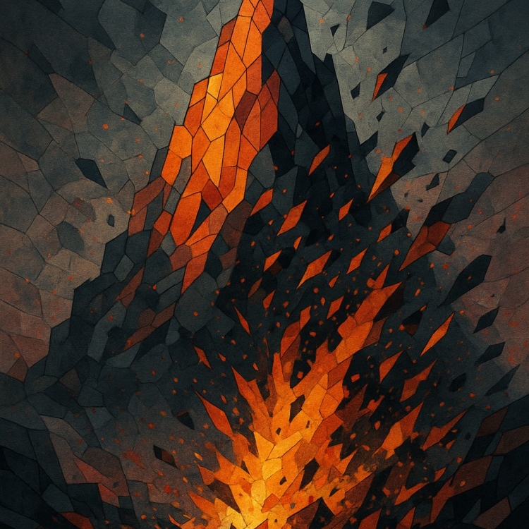 Death Mountain Mosaic