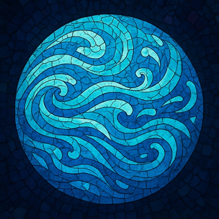 Water Planet Mosaic