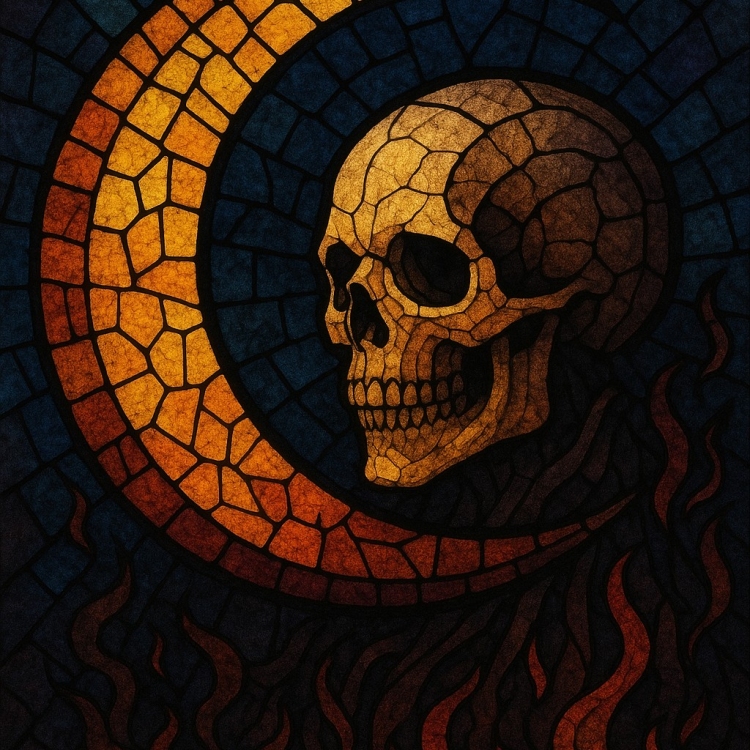 Death Moon Mosaic