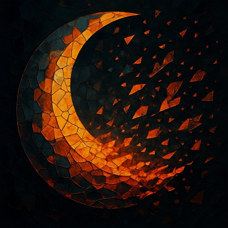 Destruction Moon Mosaic