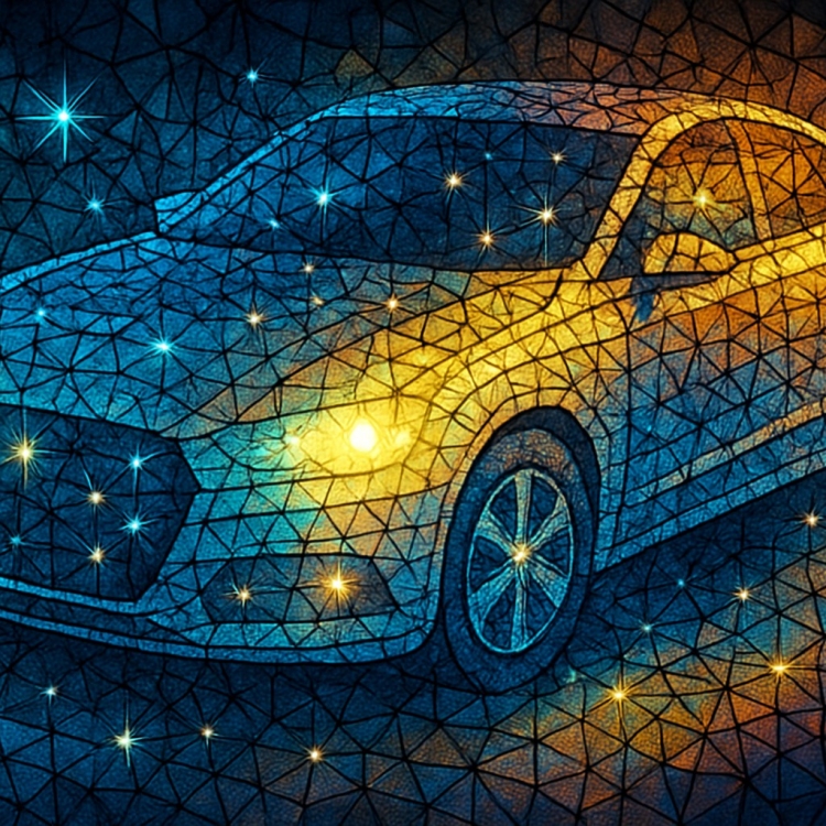 Starlight Car Mosaic