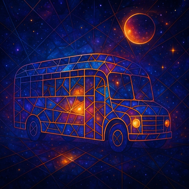 Space Bus Mosaic