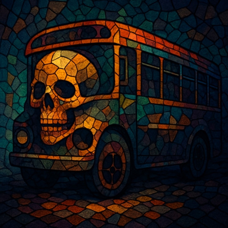 Death Bus Mosaic