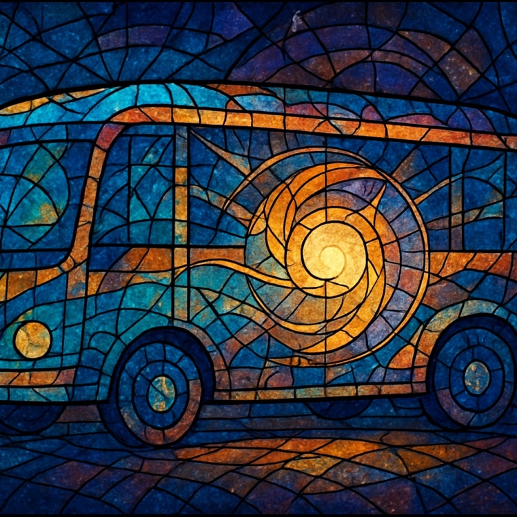 Fate Bus Mosaic