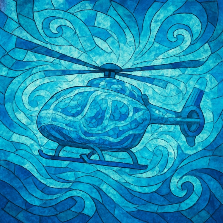 Water Helicopter Mosaic