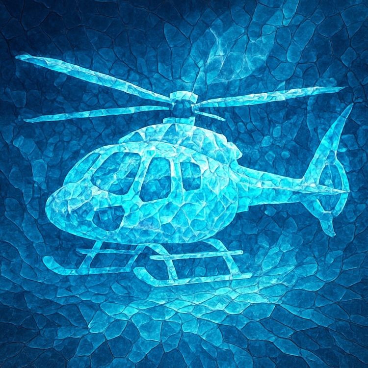 Ice Helicopter Mosaic