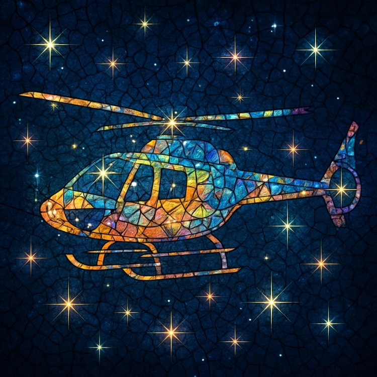 Starlight Helicopter Mosaic