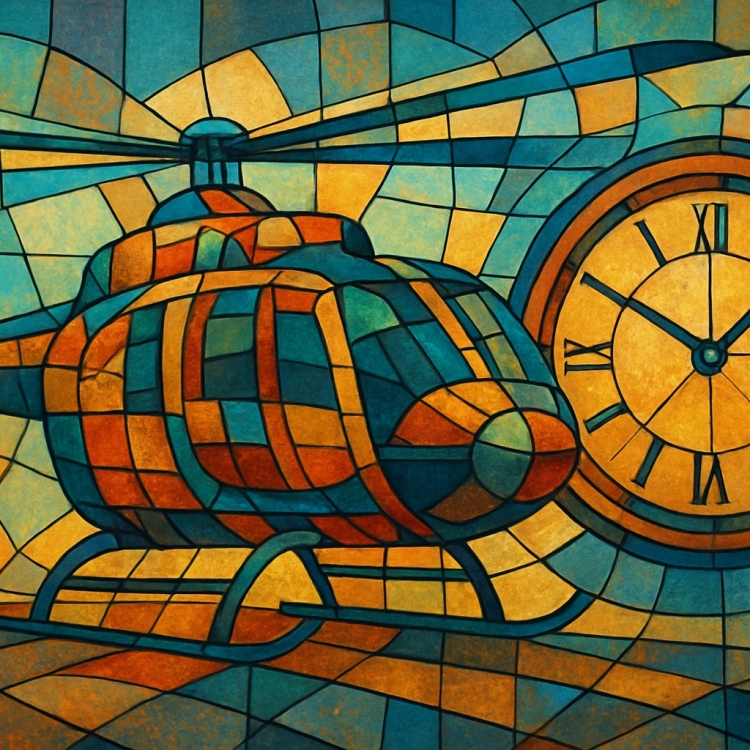 Time Helicopter Mosaic