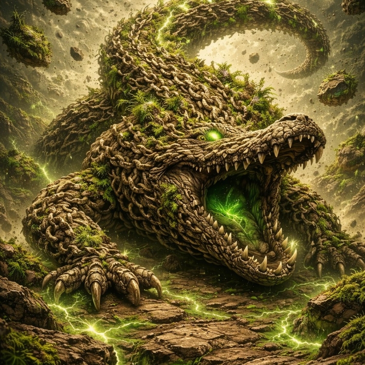 Earth Crocodile Chain