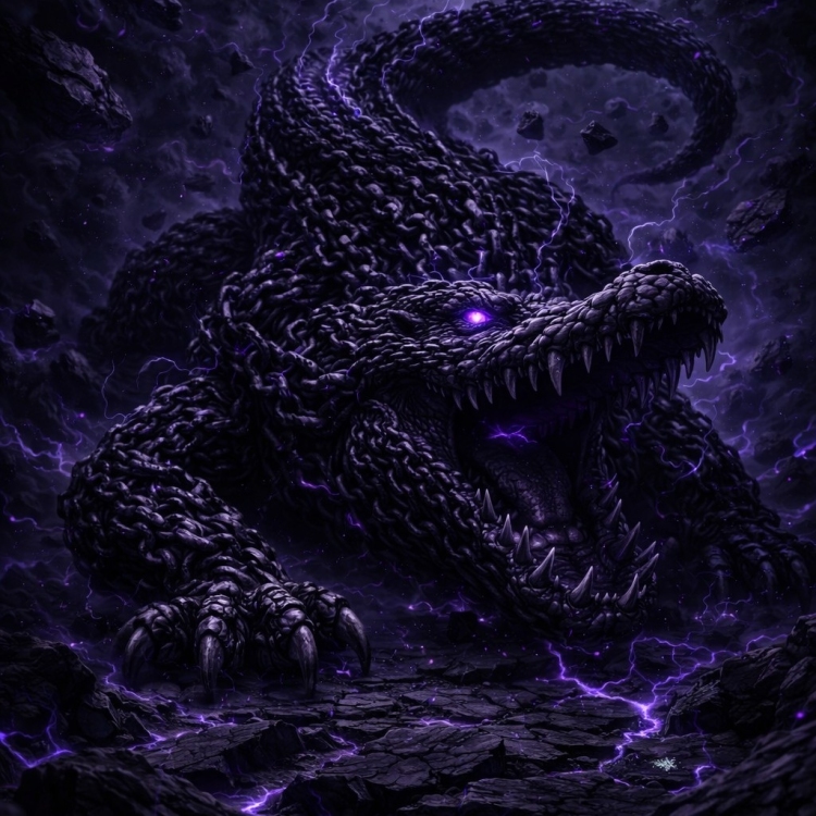 Darkness Crocodile Chain