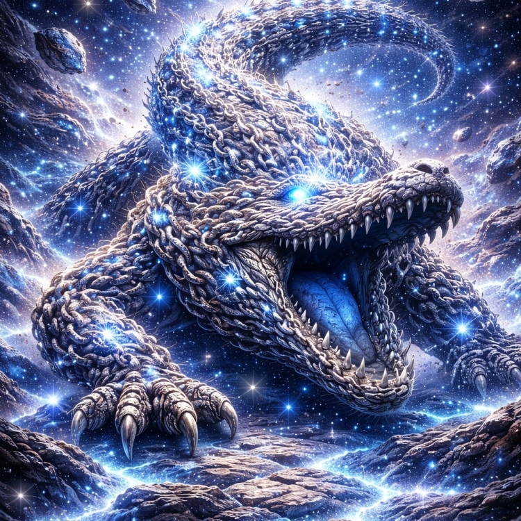 Starlight Crocodile Chain