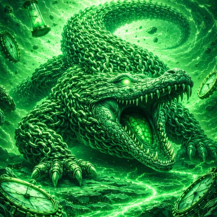 Time Crocodile Chain