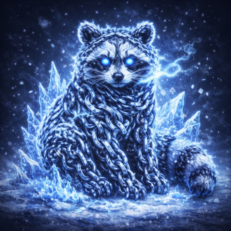 Ice Racoon Chain