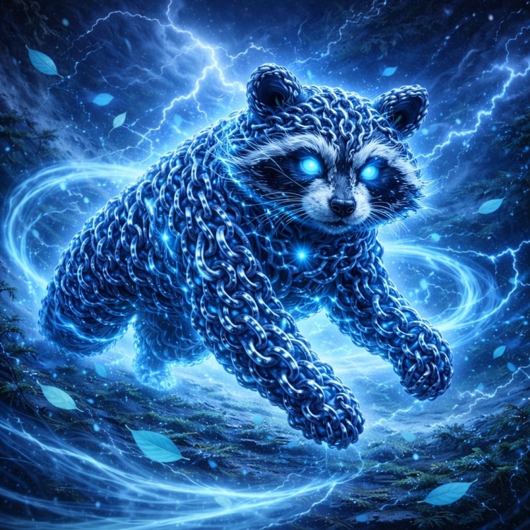 Storm Racoon Chain