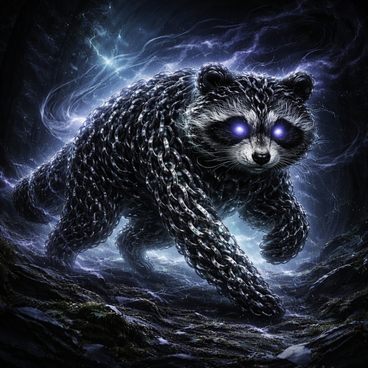 Darkness Racoon Chain