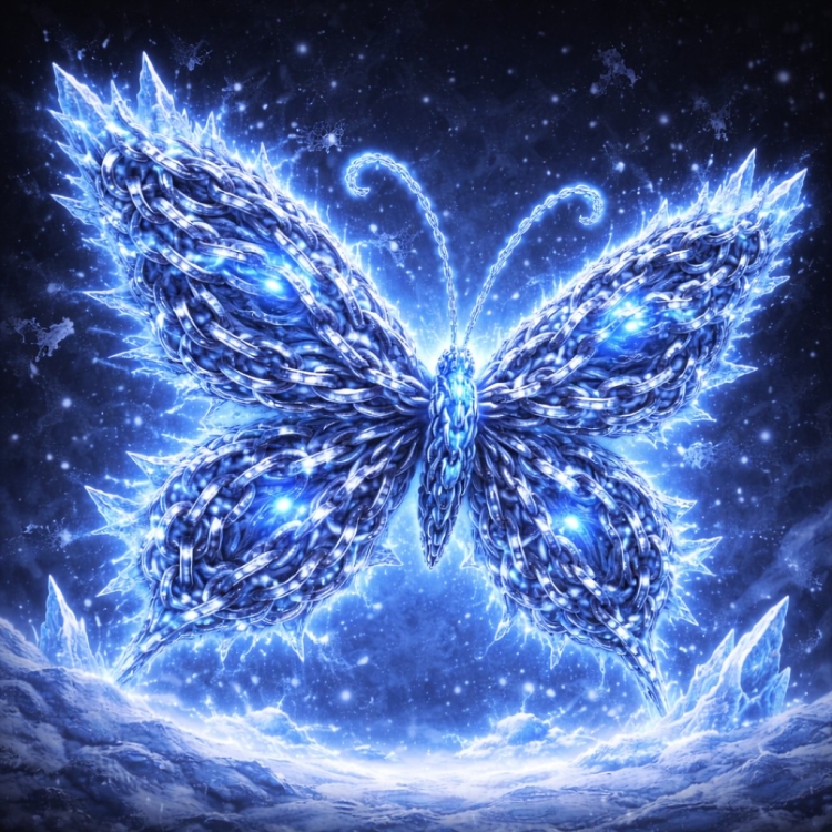 Ice Butterfly Chain