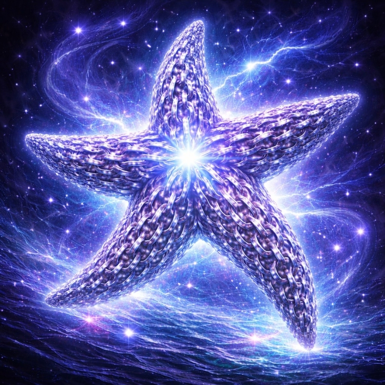 Starlight Starfish Chain