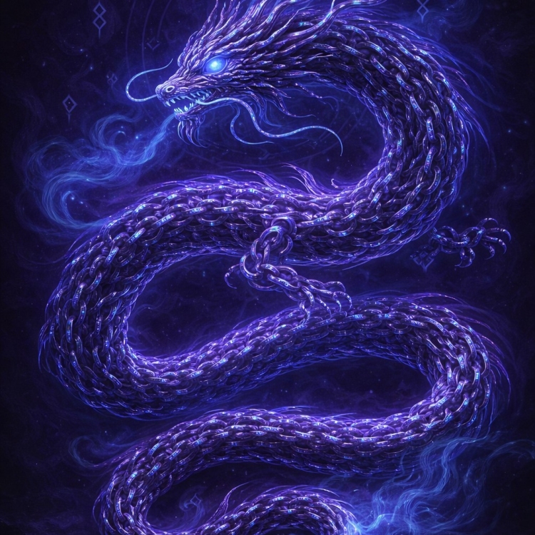 Mystic Eastern Dragon Chain