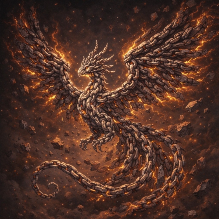 Stone Phoenix Chain