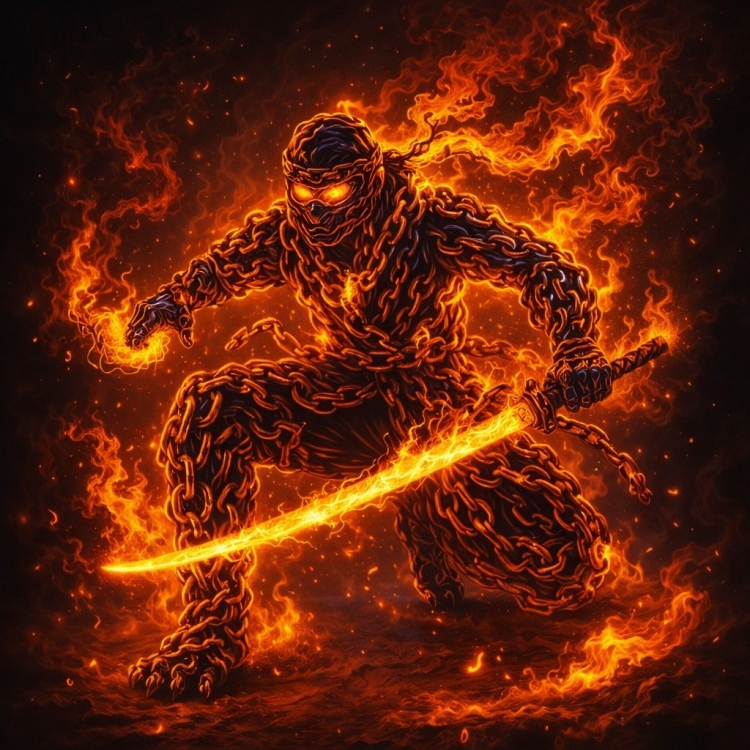 Fire Ninja Chain