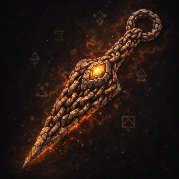 Stone Kunai Chain